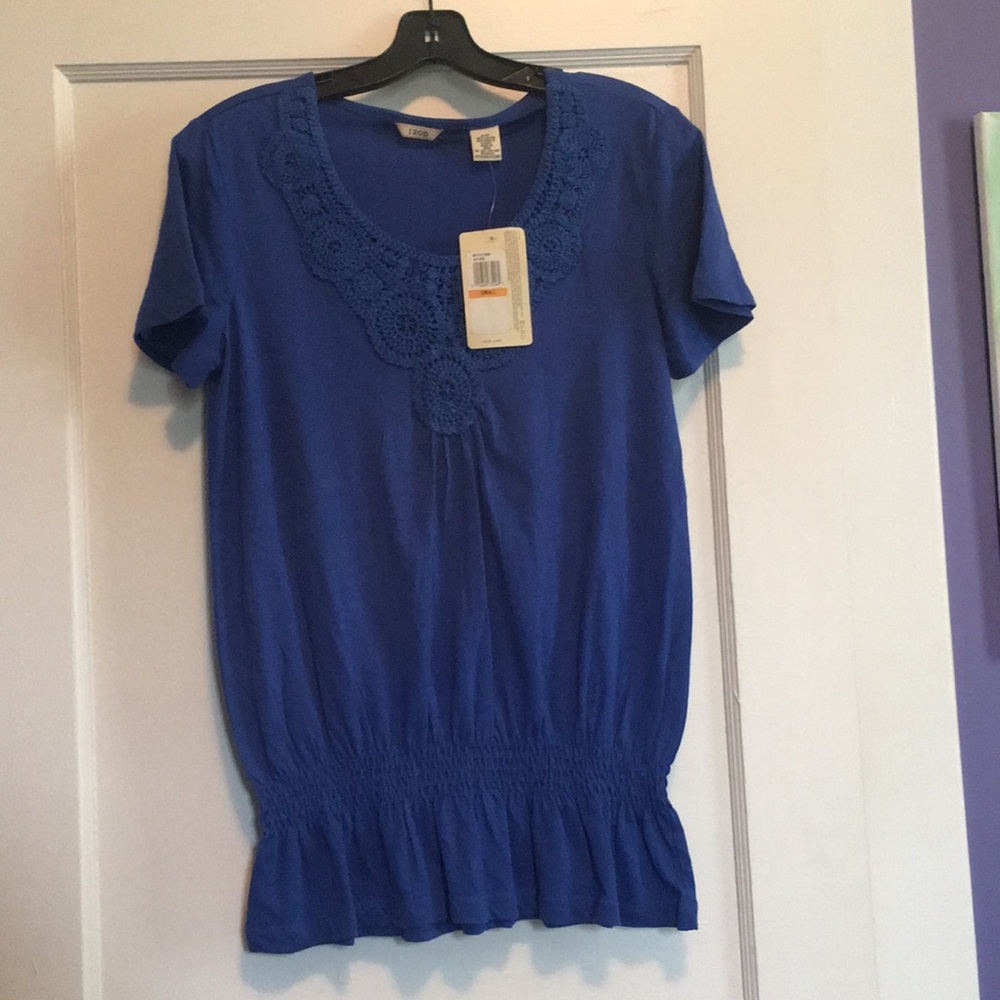 3/$10 Izod gathered bottom top